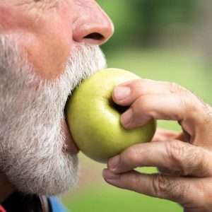 Eating Apple
