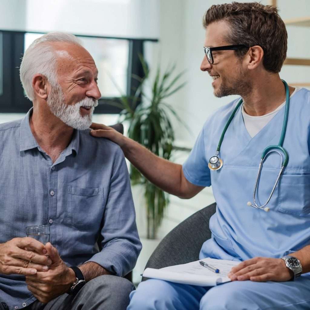 Paciente y médico